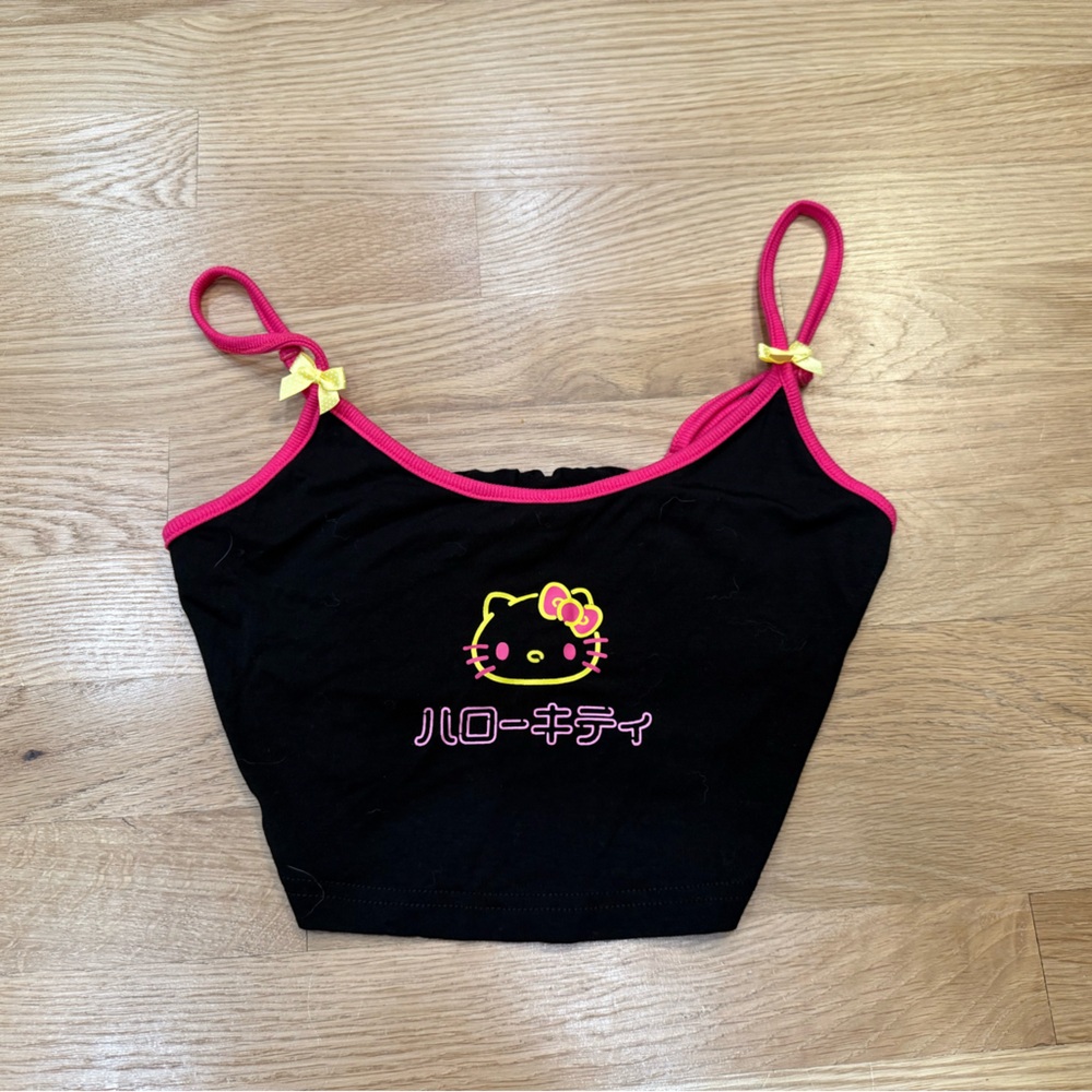 Hello Kitty x Shein Cami Crop Top